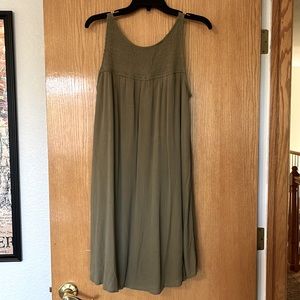 Cute Green Swing Dress